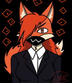 Lina Kiratorasu's fursona